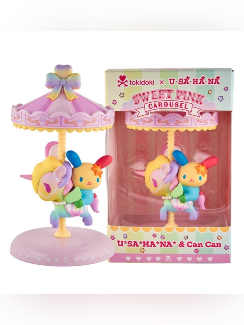 tokidoki x Hello Kitty and Friends Sweet Pink Carousel - U*SA*HA*NA Special Edit